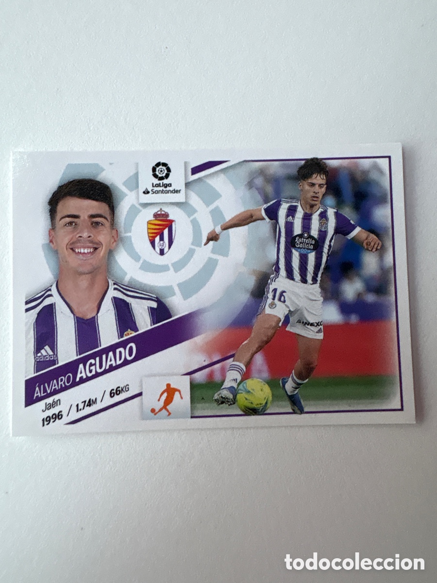 Fu&szlig;ball-Sticker: Cromo &Aacute;lvaro Aguado Valladolid 15 Panini Liga Este 2022-23