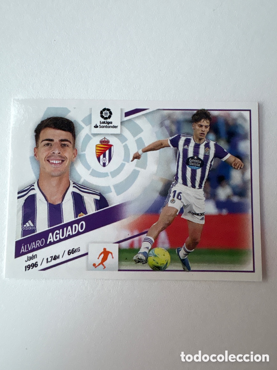 Fu&szlig;ball-Sticker: Cromo &Aacute;lvaro Aguado Valladolid 15 Panini Liga Este 2022-23