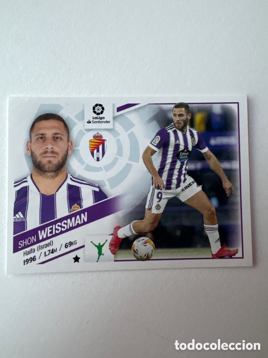 Fu&szlig;ball-Sticker: Cromo Shon Weissman Valladolid 20 Panini Liga Este 2022-23