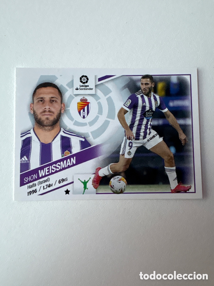 Fu&szlig;ball-Sticker: Cromo Shon Weissman Valladolid 20 Panini Liga Este 2022-23