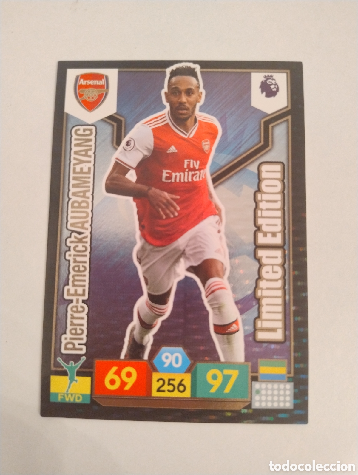 Figurine di Calcio: Aubameyang - Arsenal - Adrenalyn XL Premier League 2019 - 2020 Limited Edition