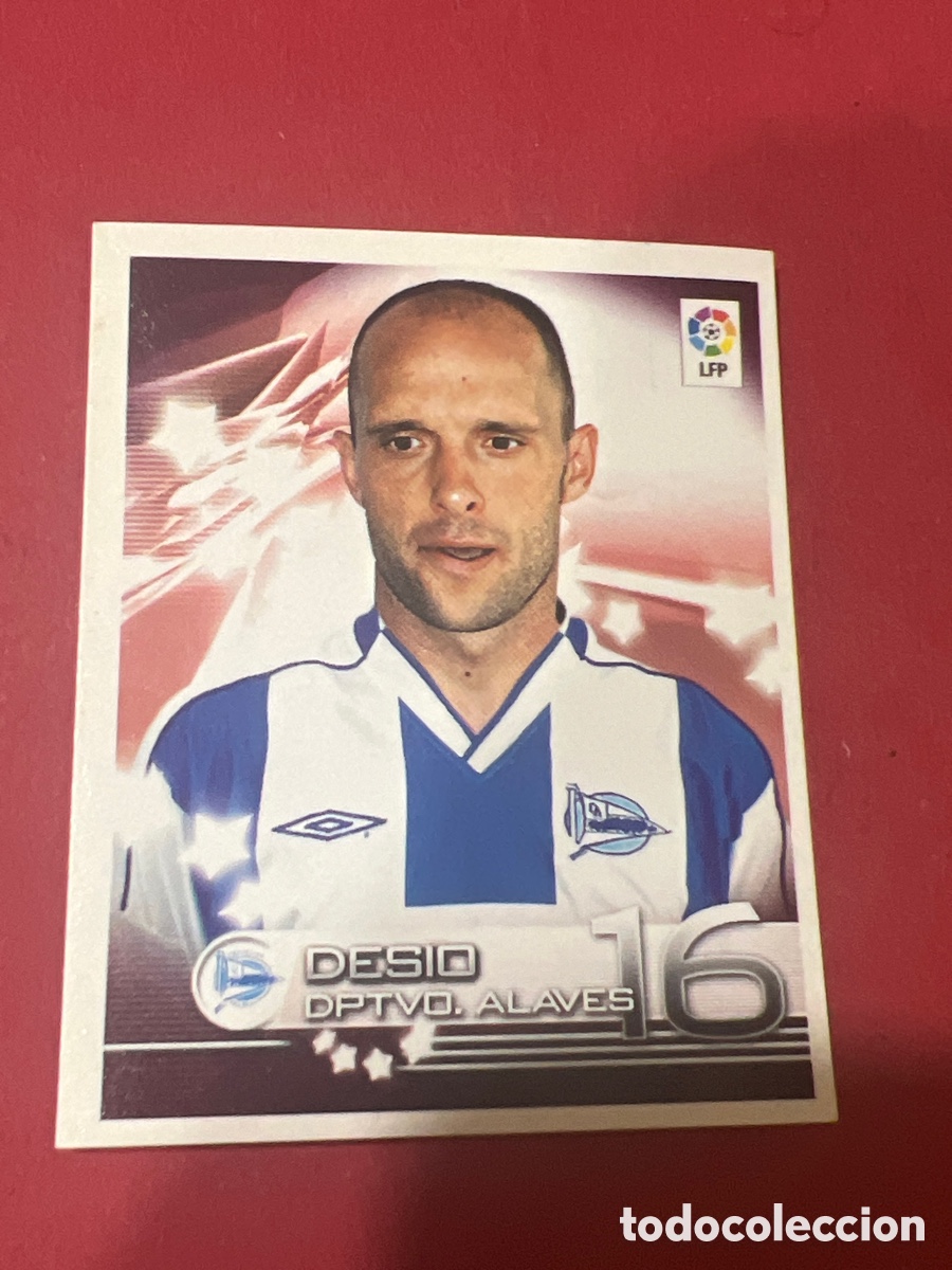 Cromos de f&uacute;tbol: C9136. Desio 55 Superliga de las Estrellas 2002-03 2002 2003 Alaves