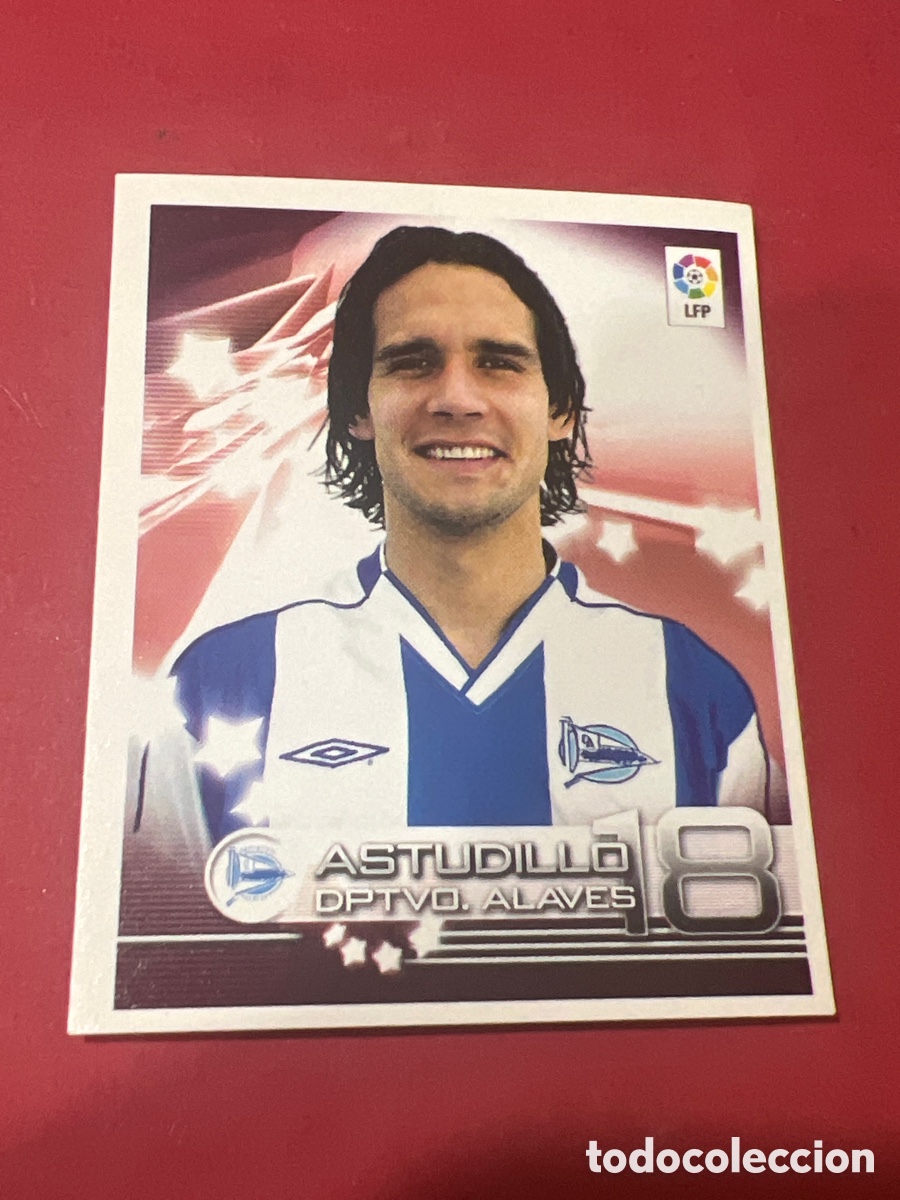 Cromos de f&uacute;tbol: C9137. 54 ASTUDILLO ALAVES PANINI 2002 2003 CROMO FUTBOL SUPERLIGA 02 03 - SIN PEGAR