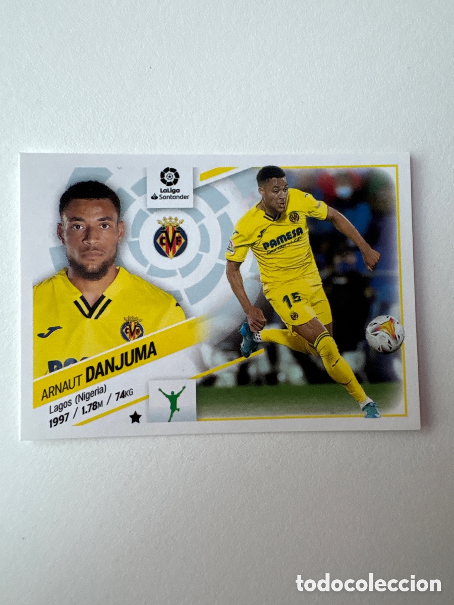 Cromos de f&uacute;tbol: Cromo Arnaut Danjuna Villarreal 17A Panini Liga Este 2022-23