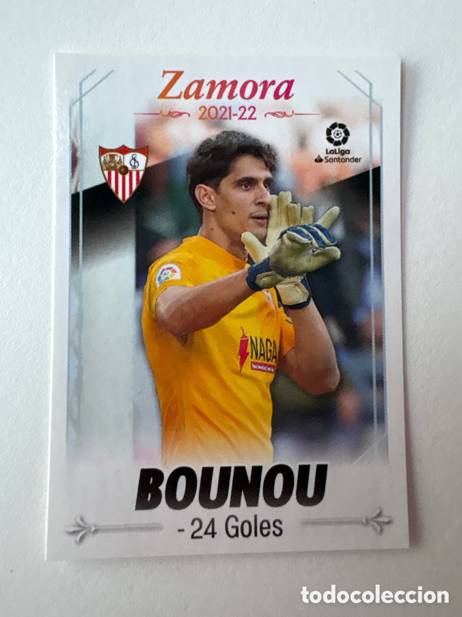 Cromos de f&uacute;tbol: Cromo Bounou Cuadro de Honor Sevilla 9 Panini Liga Este 2022-23