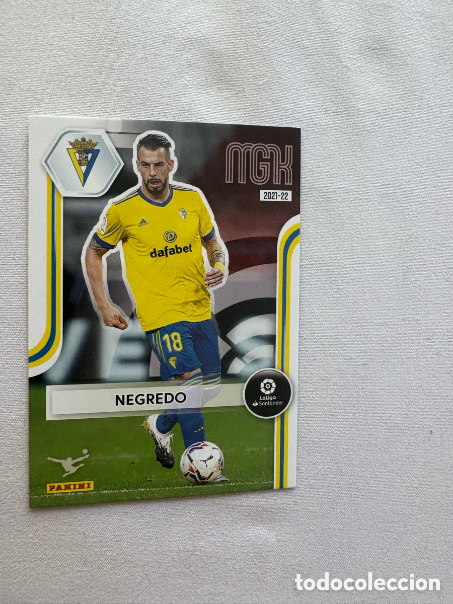 Cromos de f&uacute;tbol: MEGACRACKS 2021 2022 - 107 NEGREDO - CADIZ - MGK 21 22 - PANINI