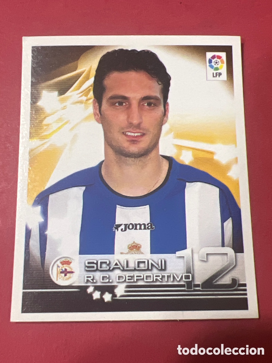 Cromos de f&uacute;tbol: C9218. CROMO SUPERLIGA DE ESTRELLAS 2002 2003 02 03 PANINI N 152 SCALONI DEPORTIVO CORU&Ntilde;A SIN PEGAR