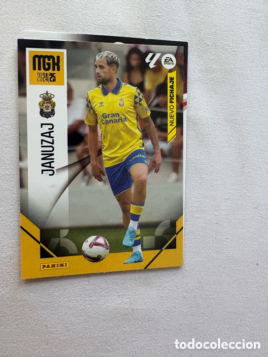 Cromos de f&uacute;tbol: 443 JANUZAJ UD LAS PALMAS NUEVO FICHAJE FICHAS ALBUM MEGACRACKS 2024 2025 MGK 24 25