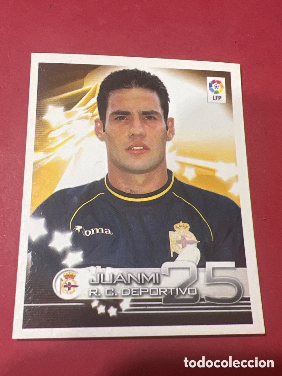 Cromos de f&uacute;tbol: C9219. 151 JUANMI DEPORTIVO PANINI 2002 2003 CROMO FUTBOL SUPERLIGA 02 03 - SIN PEGAR