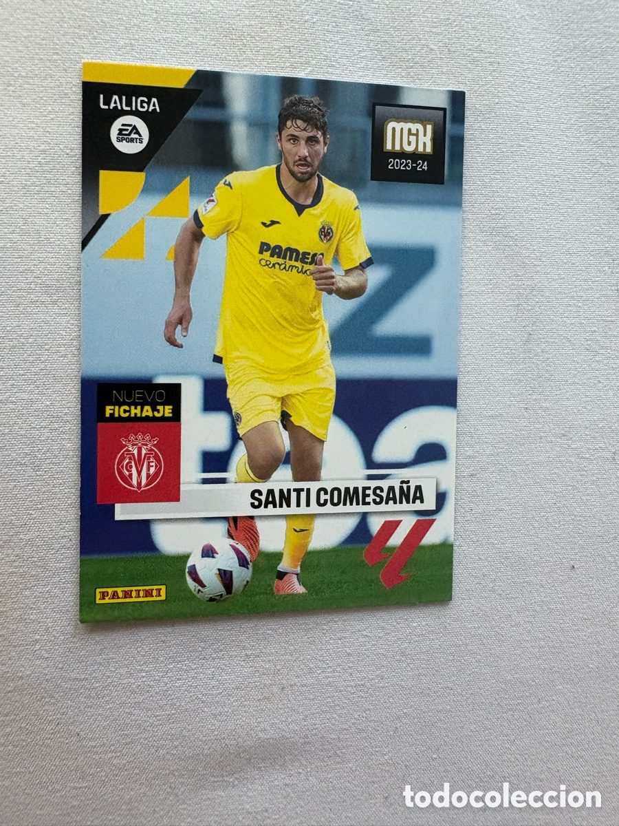 Cromos de f&uacute;tbol: 454 - Santi Comesa&ntilde;a - Villarreal - Nuevo Fichaje - MGK Megacracks 2023 2024 23 24 - PANINI
