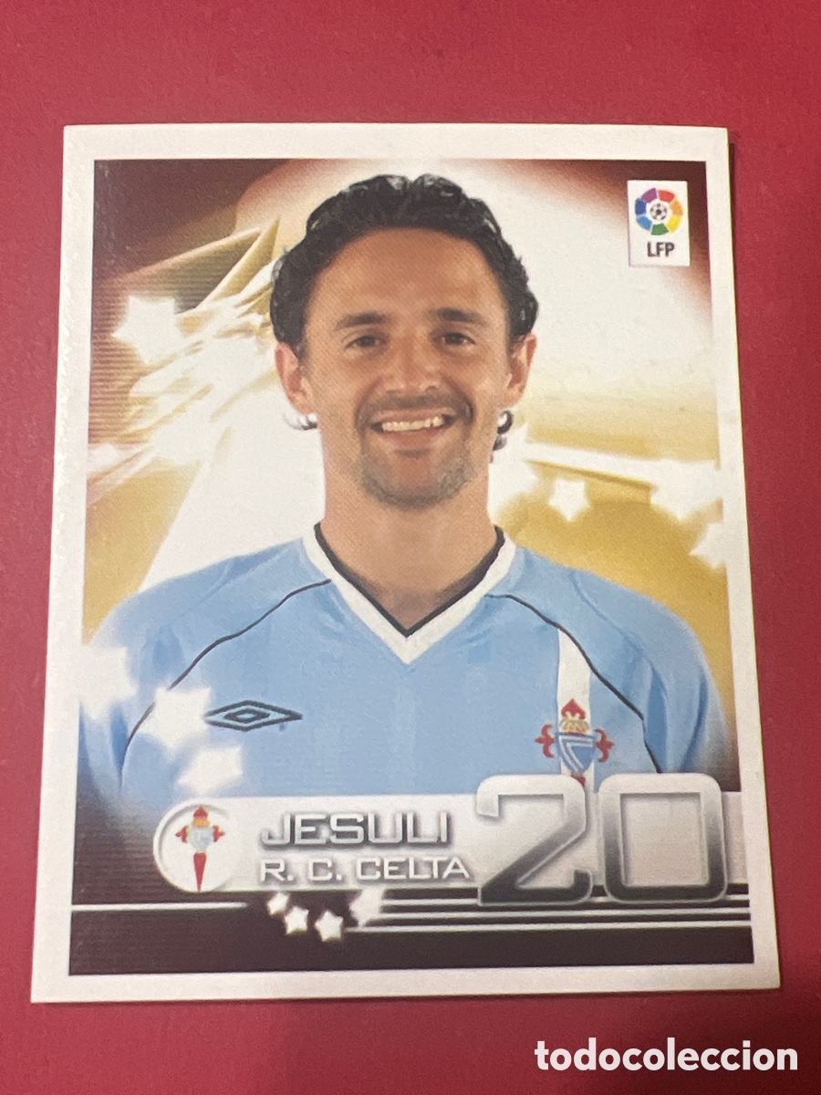 Cromos de f&uacute;tbol: C9220. 2002 2003 02 03 CROMO NUNCA PEGADO EN BUEN ESTADO SUPERLIGA ESTRELLAS CELTA JESULI N 145