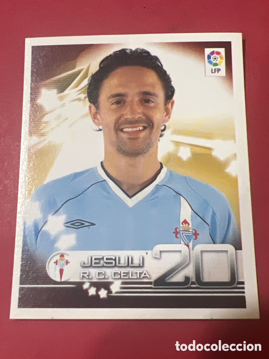 Cromos de f&uacute;tbol: C9221. 2002 2003 02 03 CROMO NUNCA PEGADO EN BUEN ESTADO SUPERLIGA ESTRELLAS CELTA JESULI N 145
