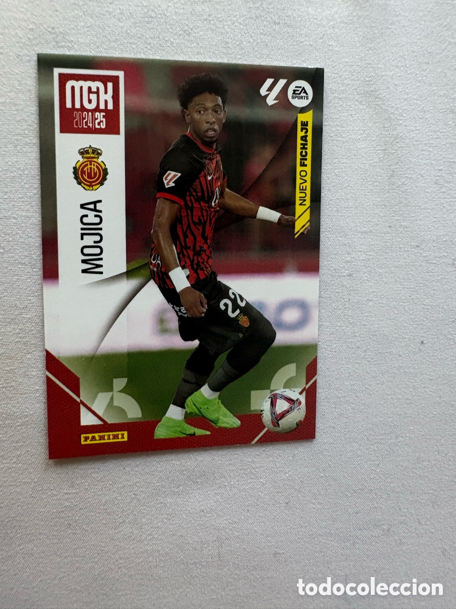 Cromos de f&uacute;tbol: C9931. 447 MOJICA NUEVO FICHAJE DEL MALLORCA MGK 2024 2025 MEGACRACKS 24 25 PANINI