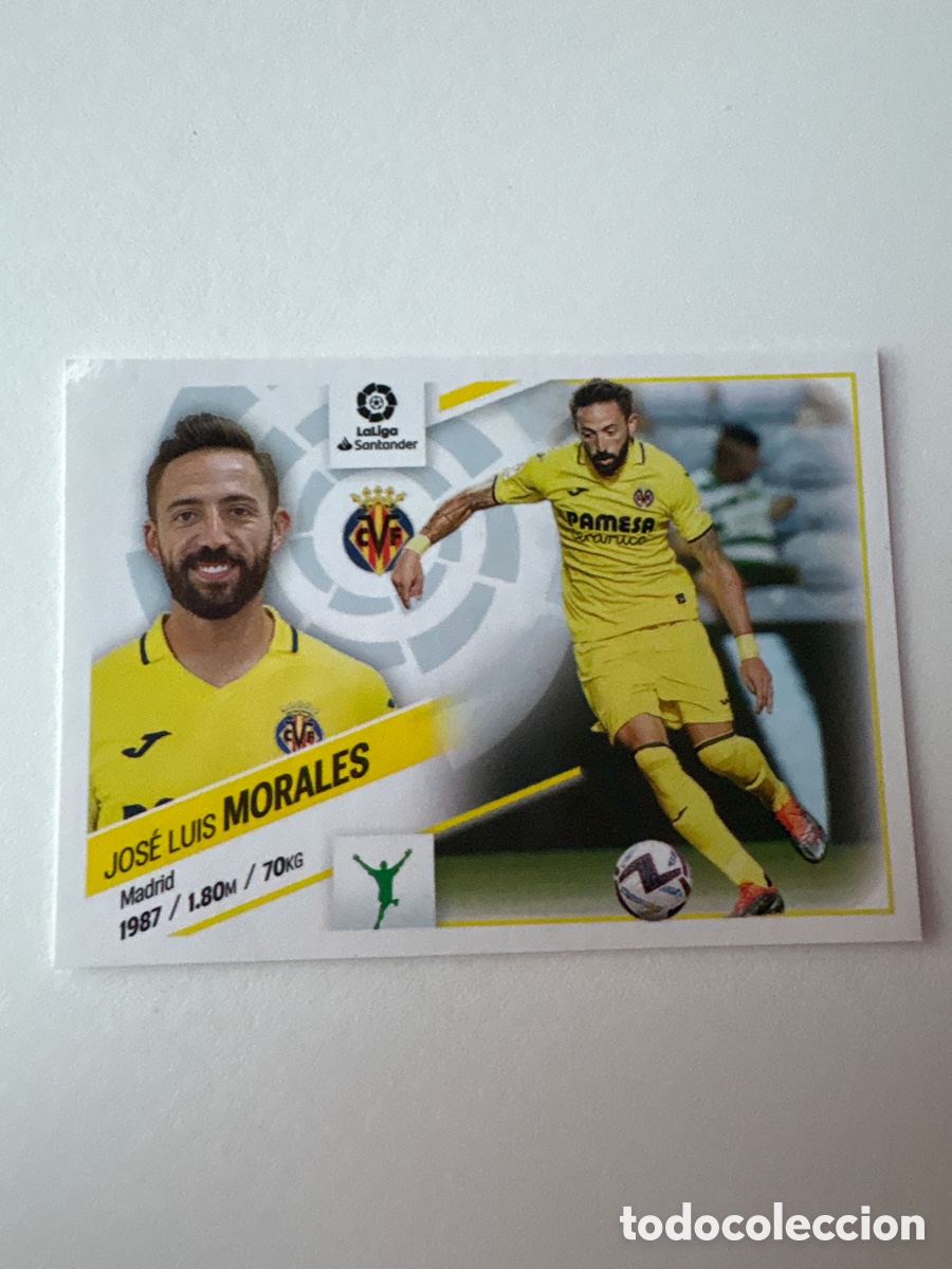 Fu&szlig;ball-Sticker: Cromo Jose Luis Morales Villarreal Nuevo Fichaje 4 Panini Liga Este 2022-23