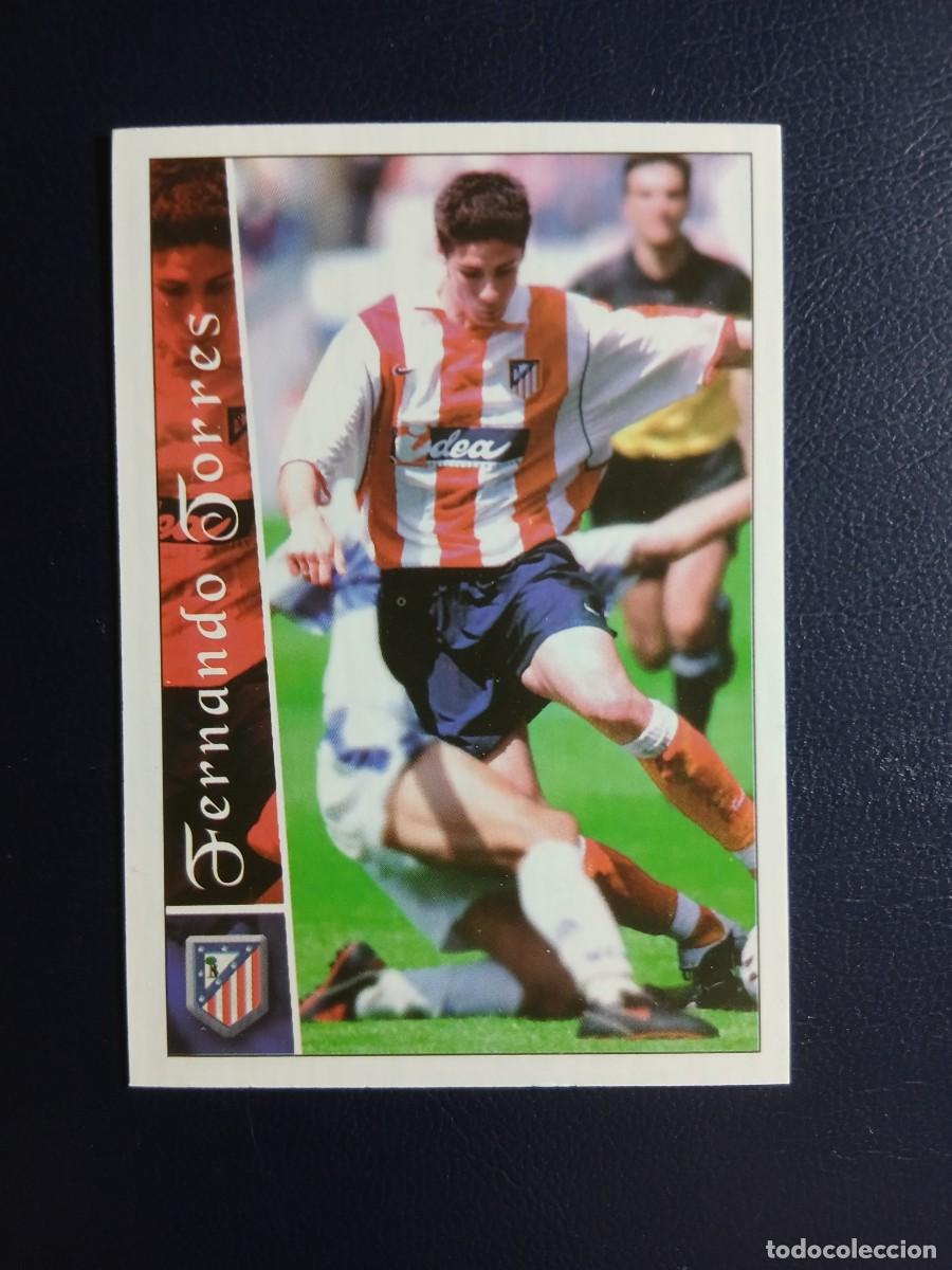 Cromos de Futebol: 481 FERNANDO TORRES ROOKIE AT. MADRID CROMOS MUNDICROMO LIGA 2002 2003 02 03