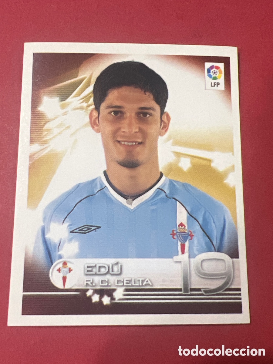 Cartes &agrave; collectionner de Football: C9242. 147 EDU CELTA PANINI 2002 2003 CROMO FUTBOL SUPERLIGA 02 03 - SIN PEGAR -