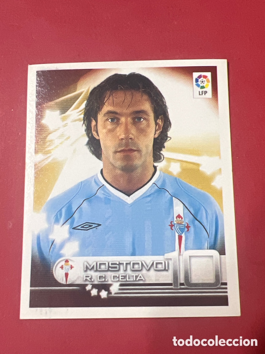 Fu&szlig;ball-Sticker: C9243. 146 MOSTOVOI CELTA CROMO STICKER PANINI LIGA F&Uacute;TBOL SUPERLIGA DE ESTRELLAS 2002-2003 02-03