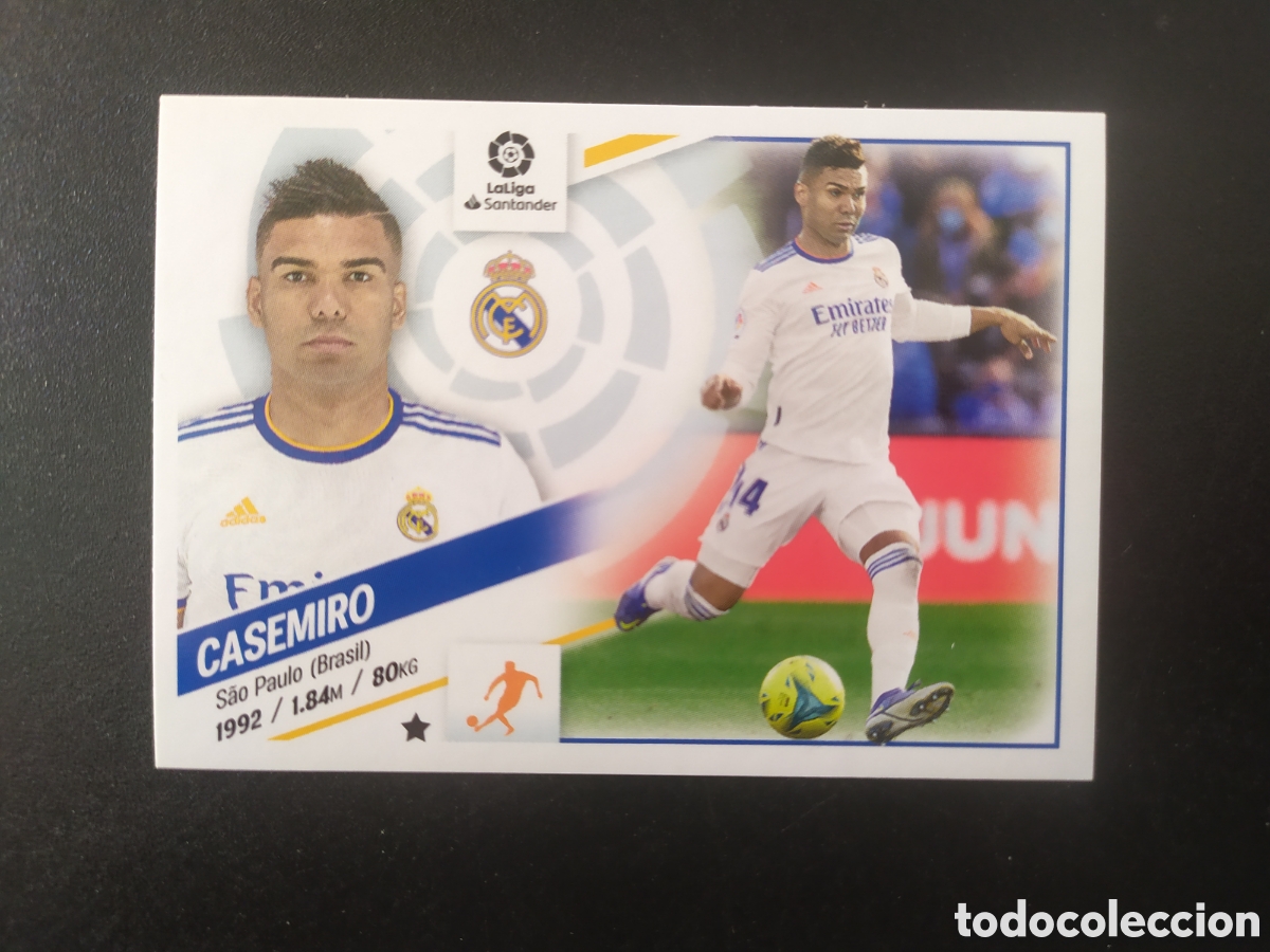 Figurine di Calcio: Liga este 2022 2023 22 23 panini Casemiro n&deg; 10 Real Madrid