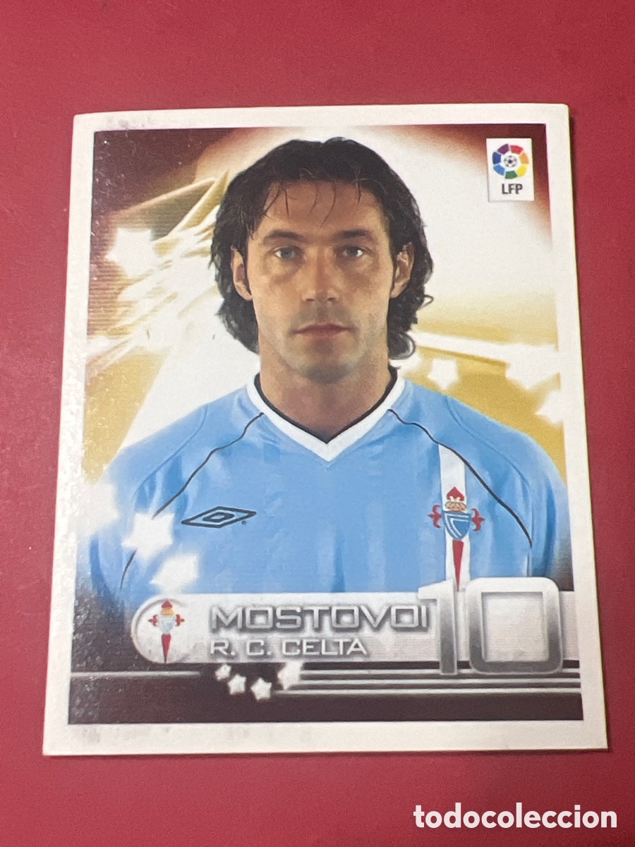 Figurine di Calcio: C9244. 146 MOSTOVOI CELTA CROMO STICKER PANINI LIGA F&Uacute;TBOL SUPERLIGA DE ESTRELLAS 2002-2003 02-03