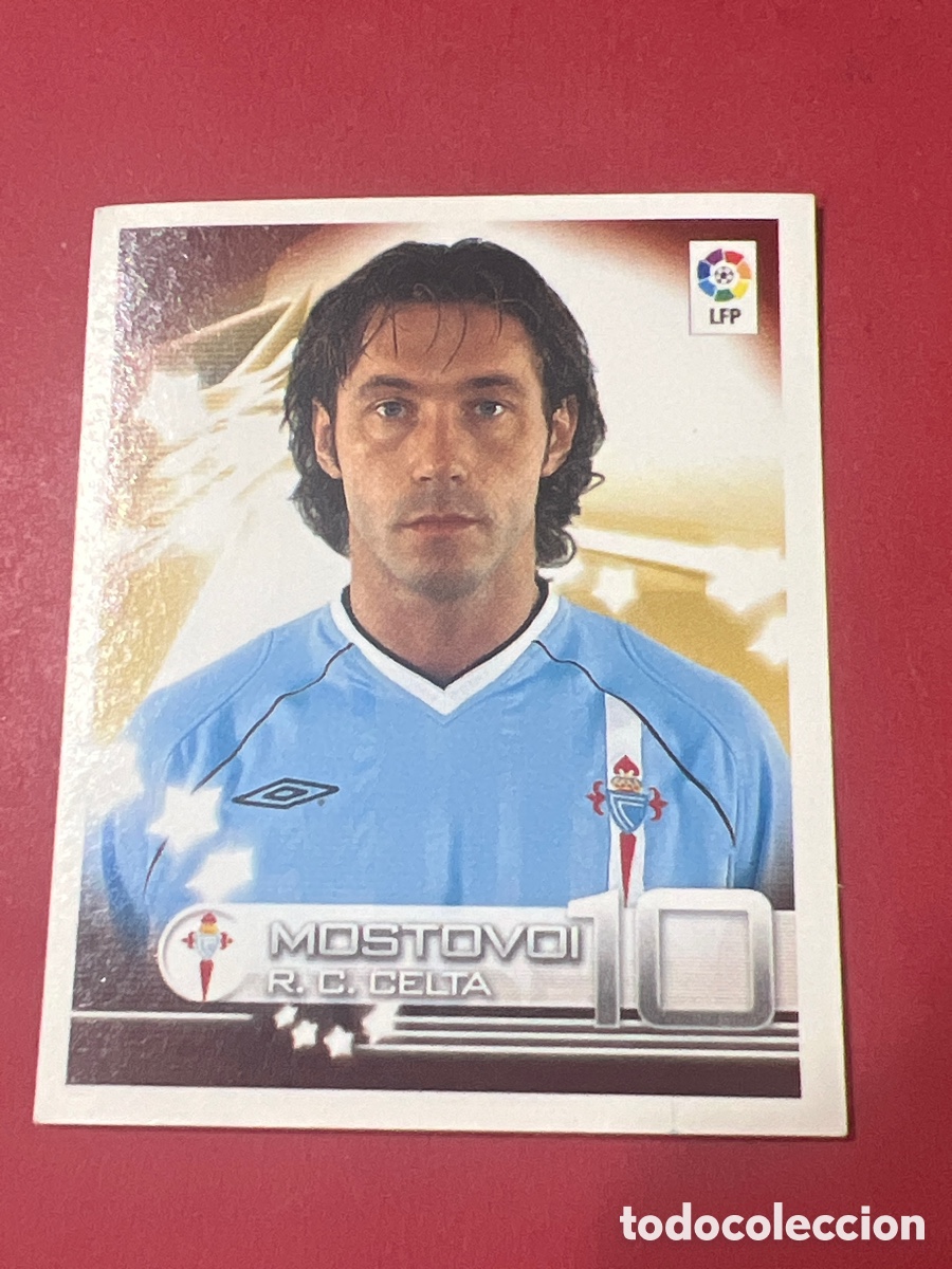 Figurine di Calcio: C9250. 146 MOSTOVOI CELTA CROMO STICKER PANINI LIGA F&Uacute;TBOL SUPERLIGA DE ESTRELLAS 2002-2003 02-03