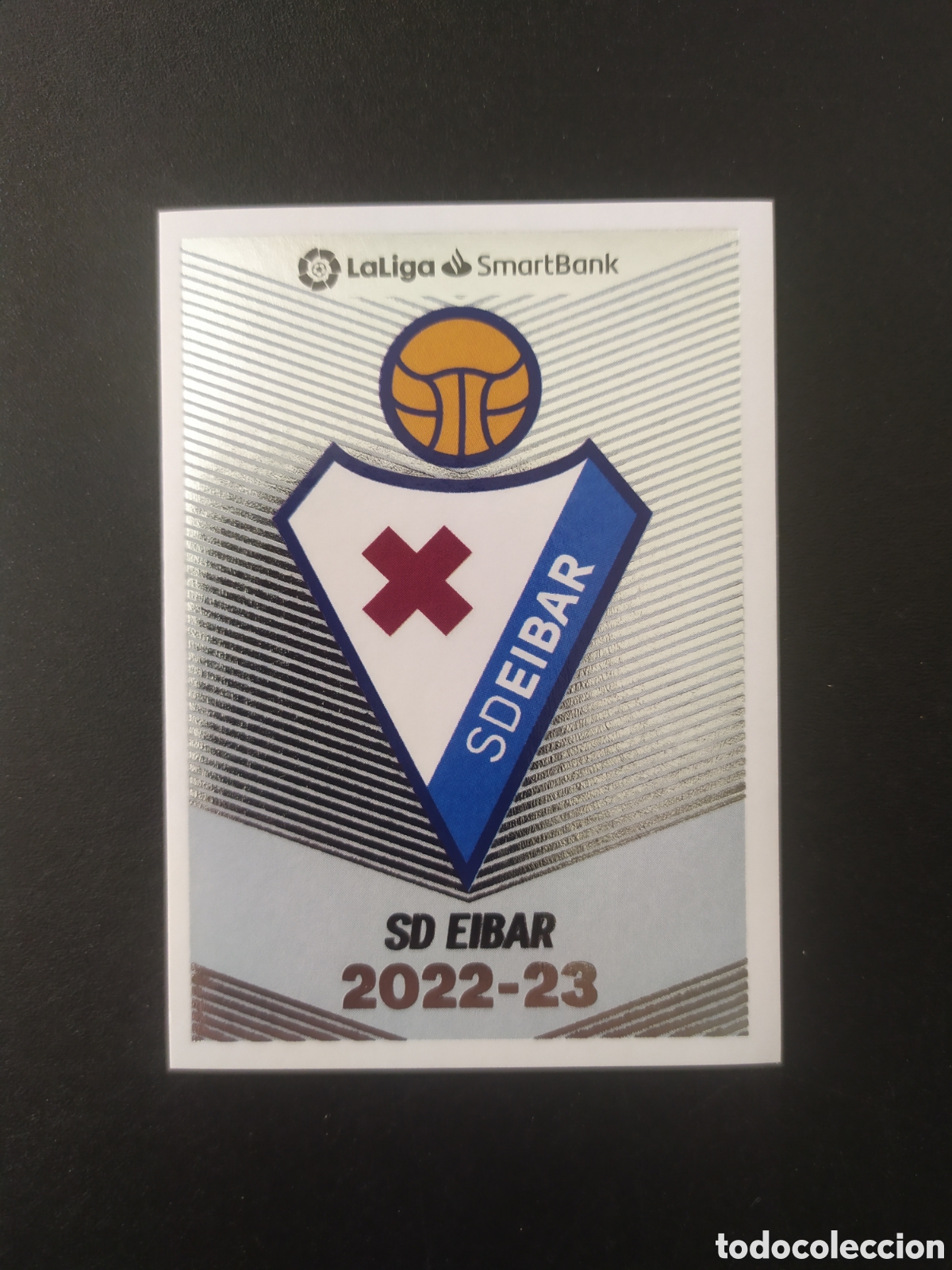 Cromos de f&uacute;tbol: Liga este 2022 2023 22 23 panini escudo 2 division n&deg; 6 Eibar