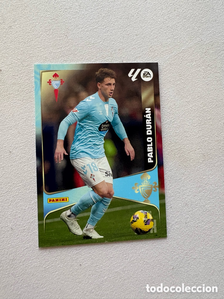 Cromos de f&uacute;tbol: MEGACRACKS PABLO DURAN 124 CELTA DE VIGO CROMO LIGA 25 26 2025 2026 MGK PANINI