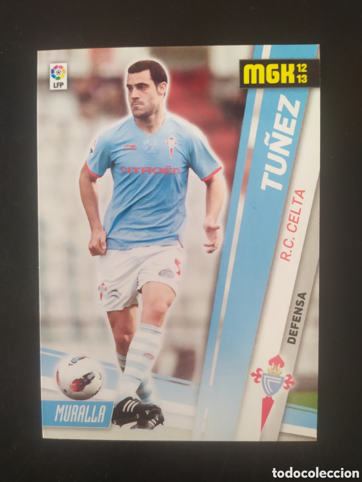 Cromos de f&uacute;tbol: Megacracks 2012 2013 12 13 panini Tu&ntilde;ez n&deg; 76 Celta Vigo