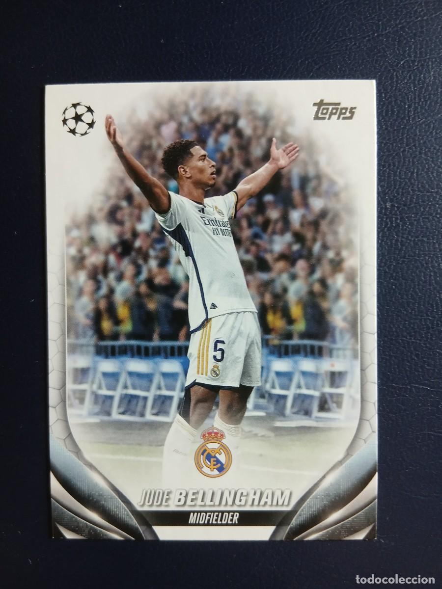 Cromos de f&uacute;tbol: 112 Jude Bellingham Real Madrid CF Topps UEFA Clubs Competitions 23 24