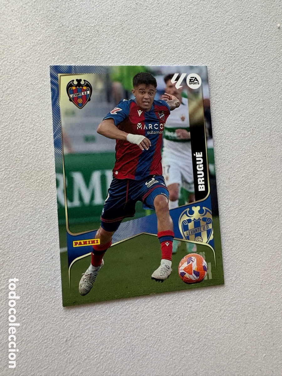 Cromos de f&uacute;tbol: MEGACRACKS BRUGUE 214 LEVANTE CROMO LIGA 25 26 2025 2026 MGK PANINI