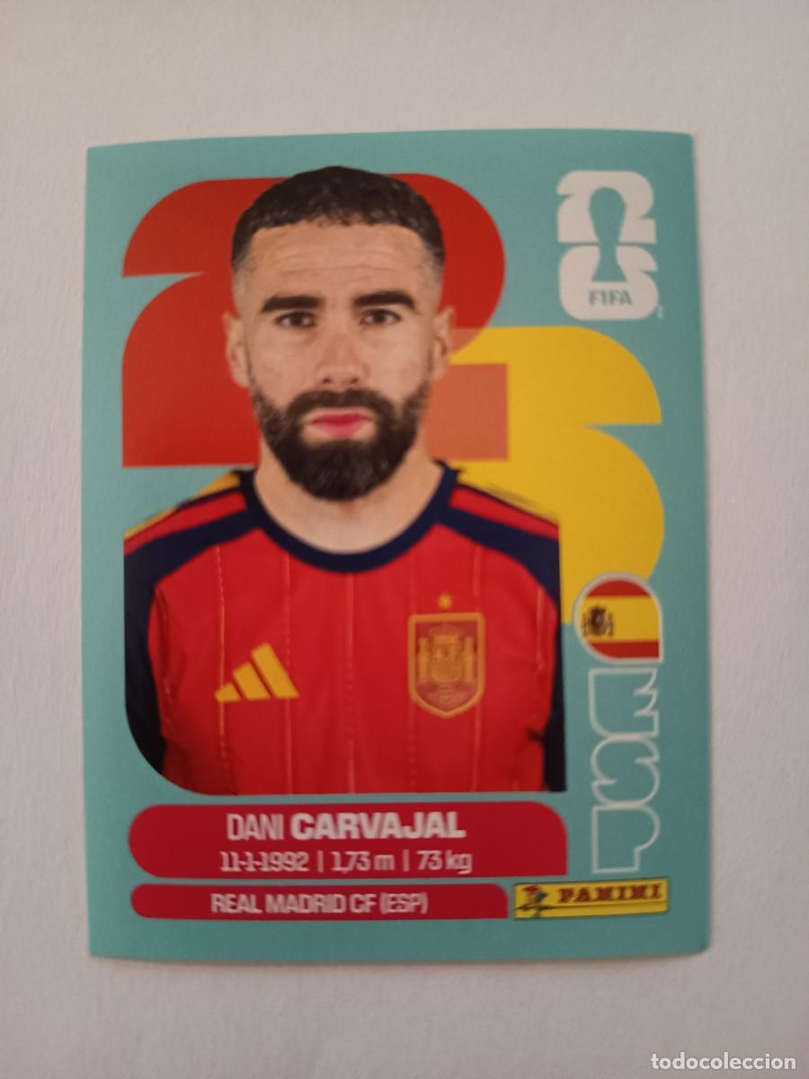 Football Stickers: CROMO ESP 7 ESP7 DANIEL DANI CARVAJAL ESPA&Ntilde;A SPAIN - PANINI MUNDIAL WORLD CUP 2026 STICKERS FIFA