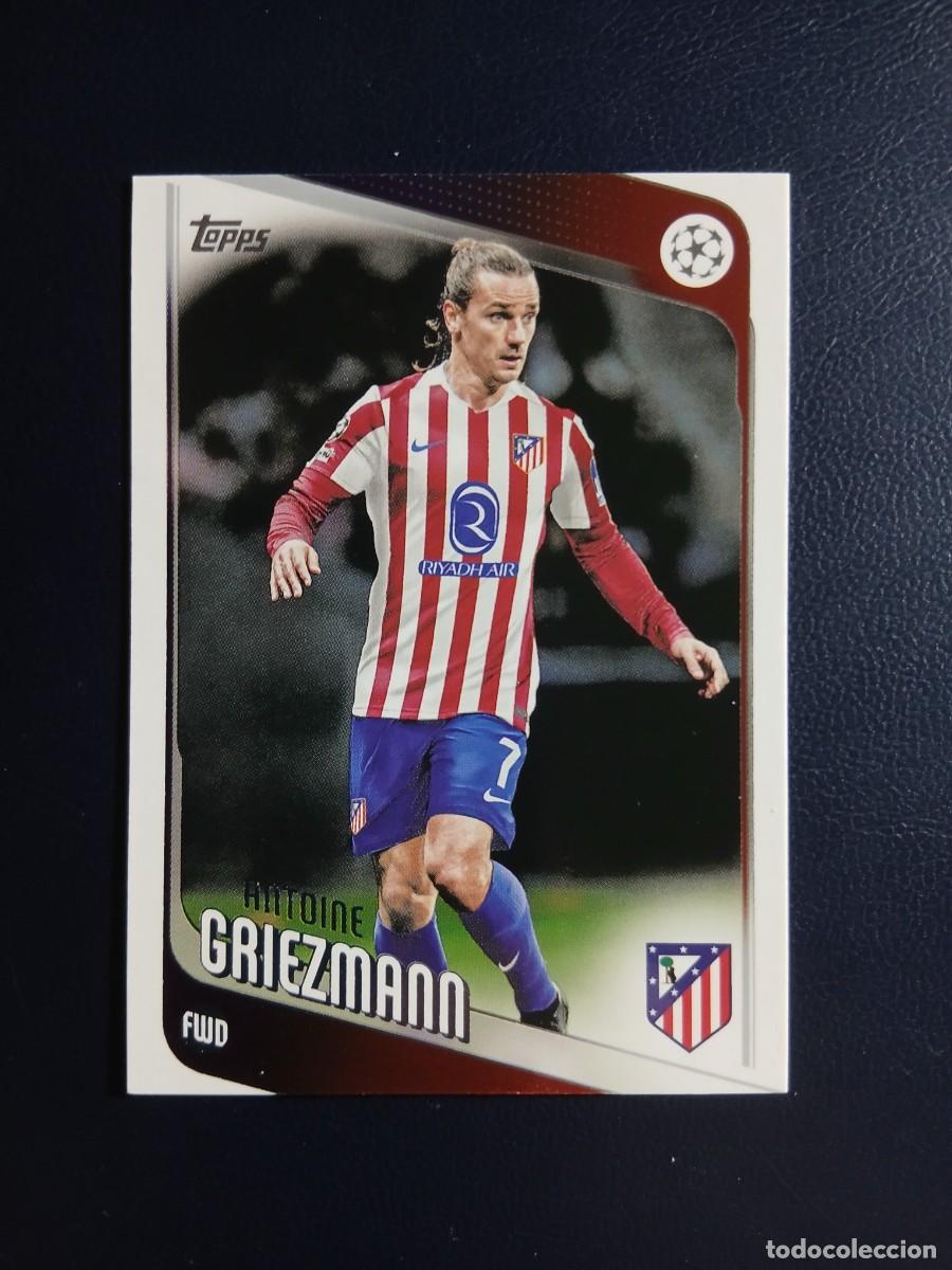 Cromos de f&uacute;tbol: 82 ANTOINE GRIEZMANN ATL&Eacute;TICO DE MADRID UCC FLAGSHIP 2025 26 TOPPS 25 2026 CHAMPIONS LEAGUE