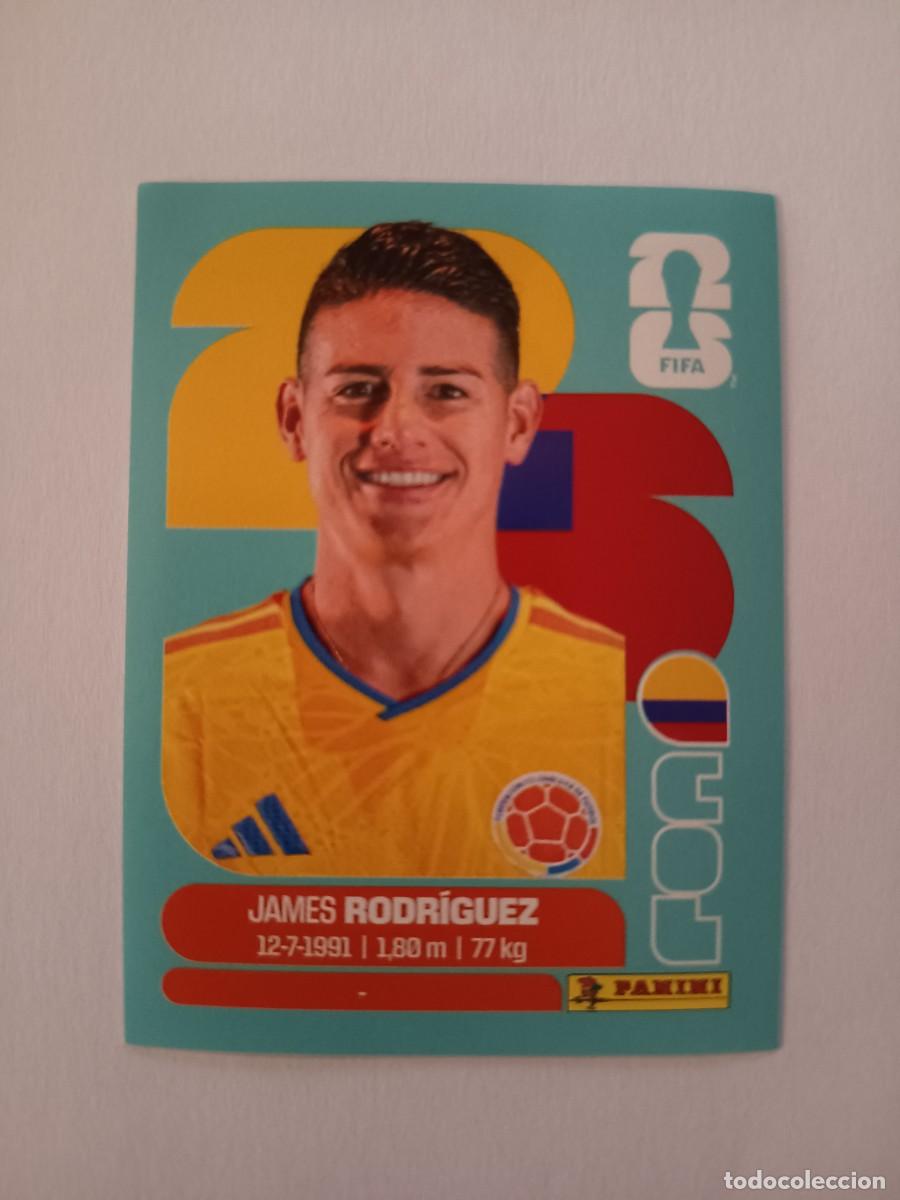 Figurine di Calcio: CROMO COL 14 COL 14 JAMES RODR&Iacute;GUEZ COLOMBIA - PANINI MUNDIAL WORLD CUP 2026 STICKERS FIFA