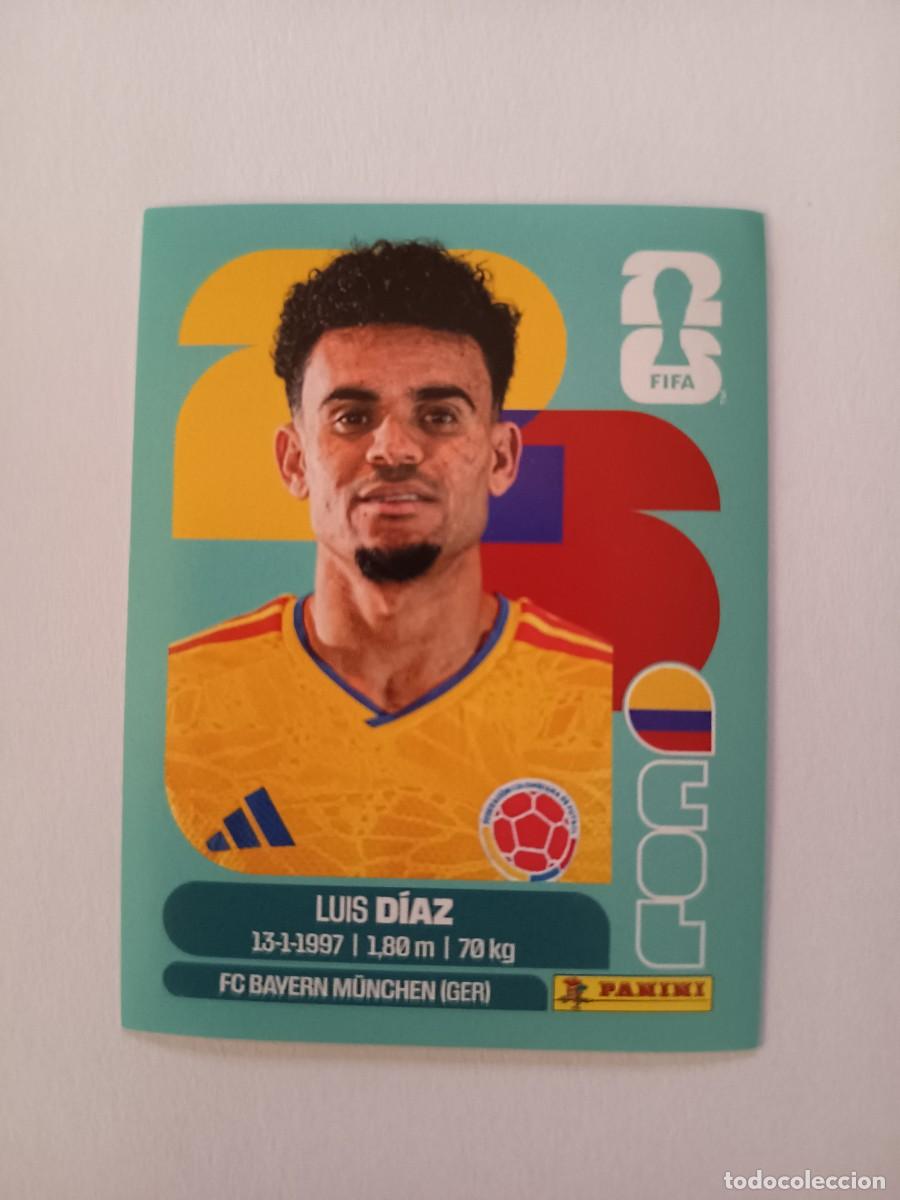 Figurine di Calcio: CROMO COL 20 COL 20 LUIS D&Iacute;AZ COLOMBIA BAYERN MUNICH - PANINI MUNDIAL WORLD CUP 2026 STICKERS FIFA