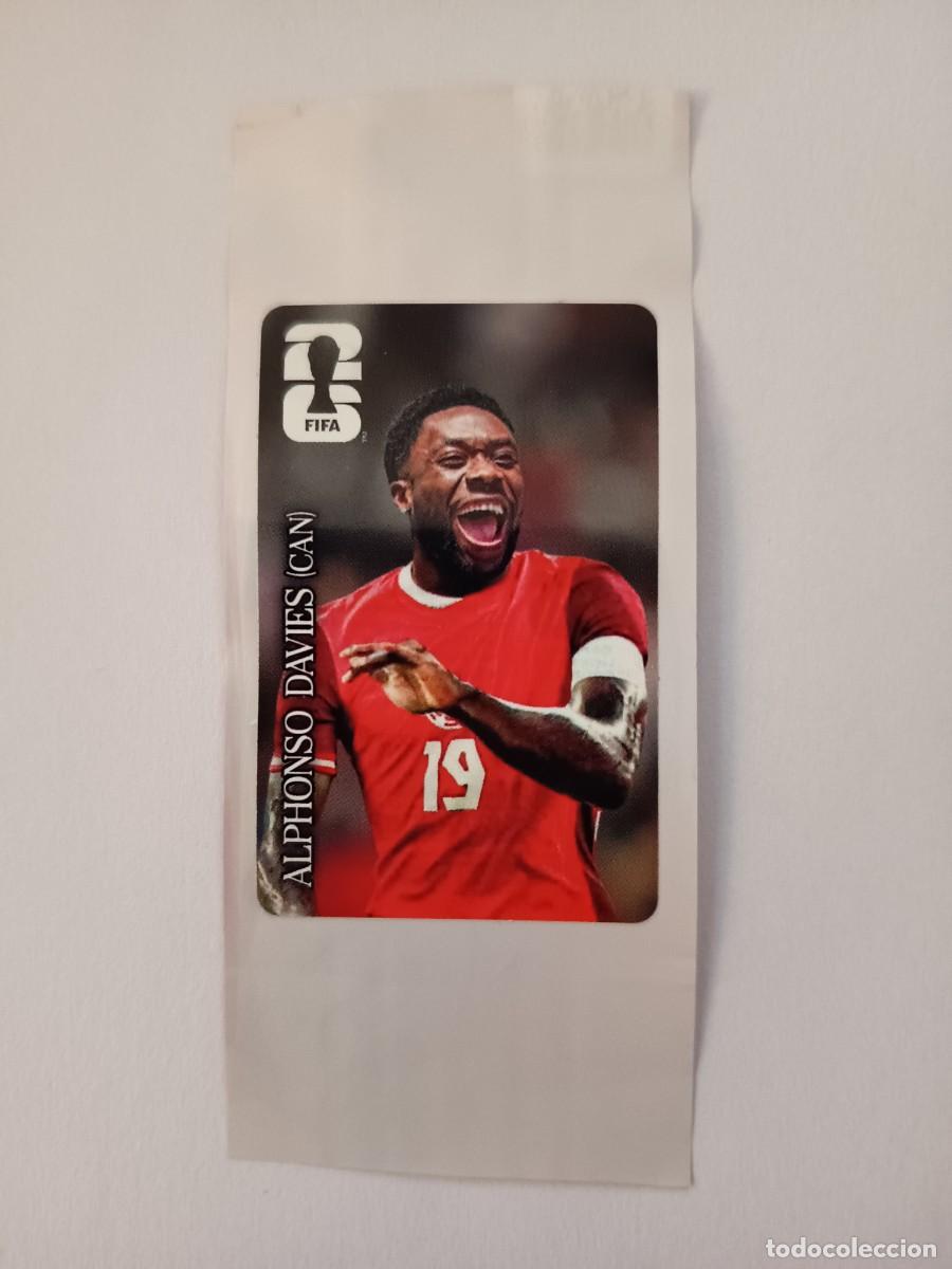 Cromos de f&uacute;tbol: CROMO CC7 CC 7 ALPHONSO DAVIES CANADA COCACOLA COCA COLA PANINI MUNDIAL WORLD CUP 2026 STICKERS FIFA