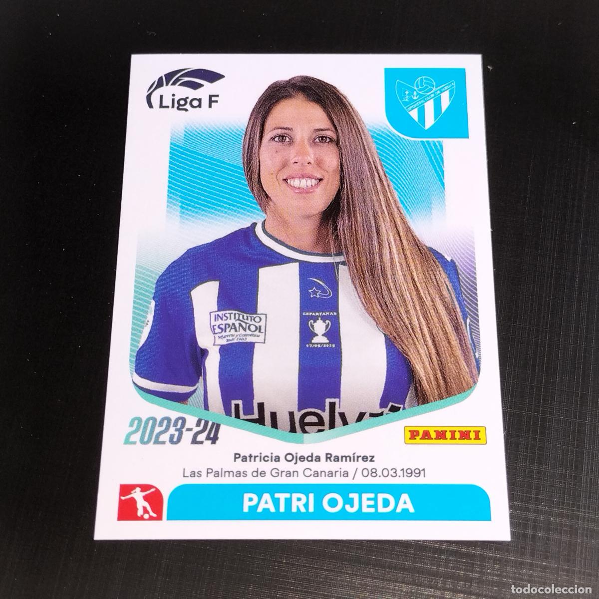 Cromos de f&uacute;tbol: N&ordm; 267 PATRI OJEDA SPORTING CLUB HUELVA CROMOS LIGA F FEMENINA PANINI 2023 2024 23 24