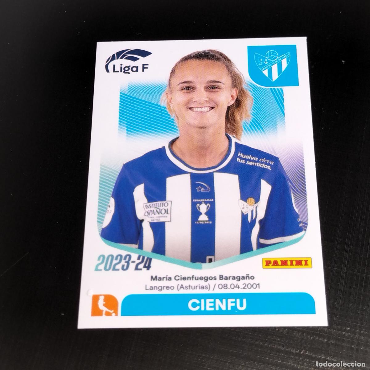 Cromos de f&uacute;tbol: N&ordm; 273 CIENFU SPORTING CLUB HUELVA CROMOS LIGA F FEMENINA PANINI 2023 2024 23 24