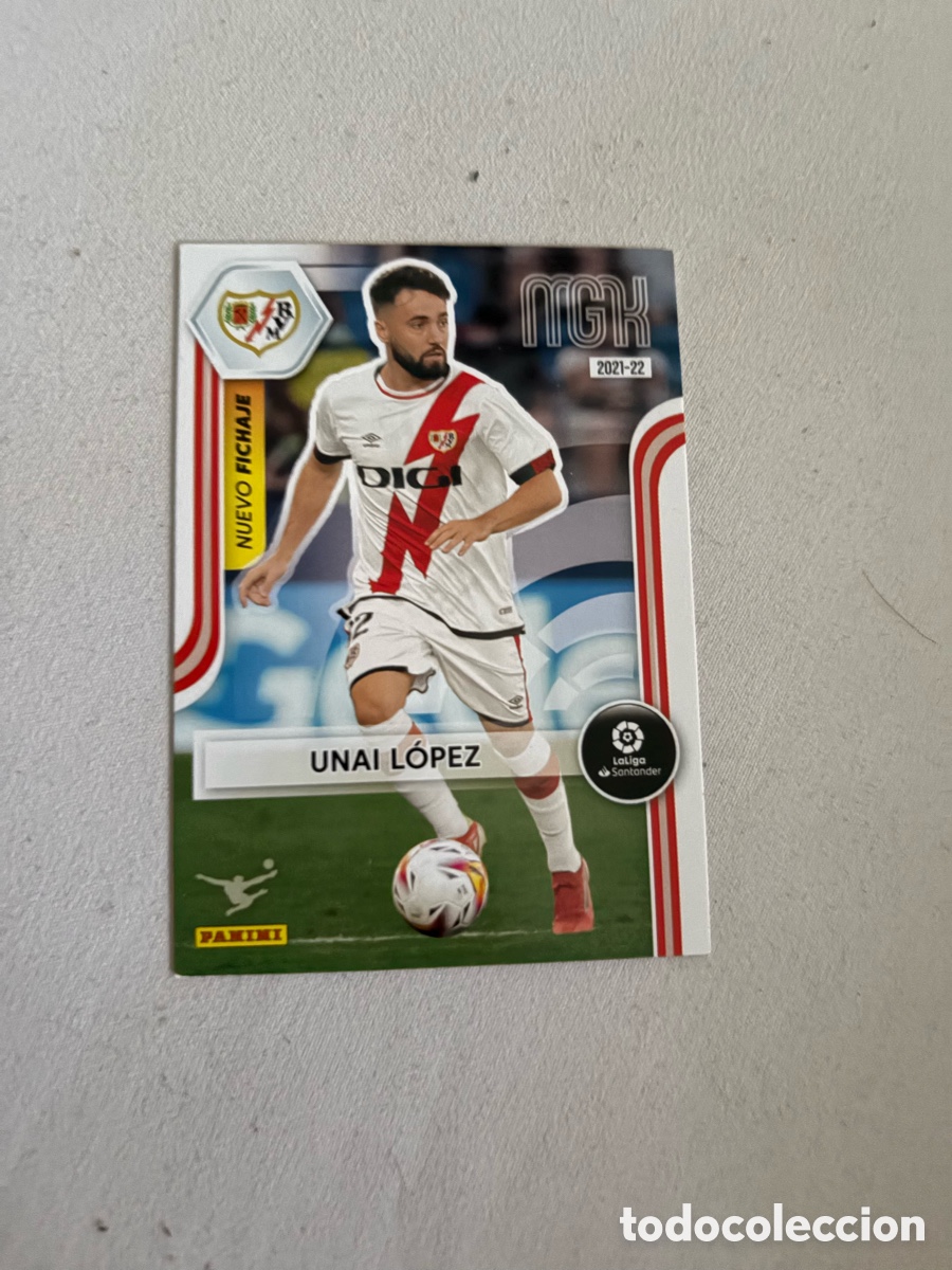 Cromos de f&uacute;tbol: #479 UNAI LOPEZ RAYO VALLECANO NUEVO FICHAJE 2021 2022 MEGACRACKS 21 22 MGK PANINI