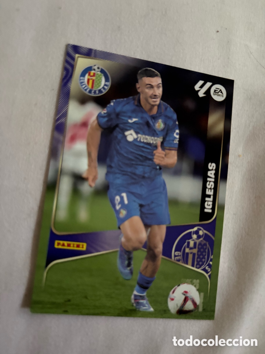 Cromos de f&uacute;tbol: MEGACRACKS 2025 2026 MGK 25 26 ALBUM PANINI LIGA N 167 GETAFE JUAN ANTONIO IGLESIAS