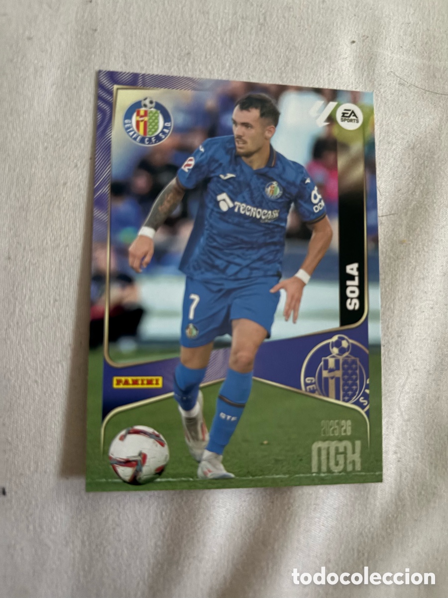 Cromos de f&uacute;tbol: Getafe 166 SOLA Megacracks MGK 2025-26