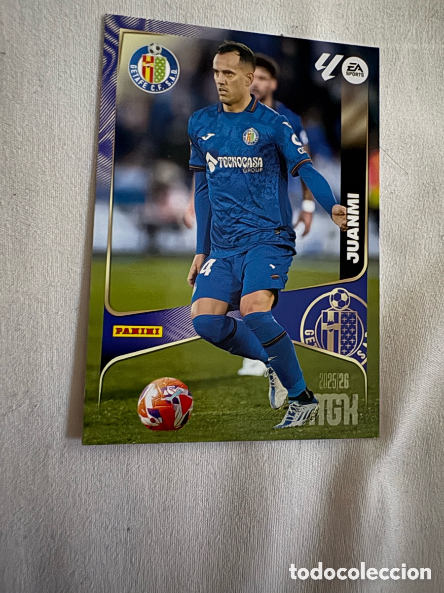 Cromos de Futebol: MEGACRACKS MGK 2025 2026 25 26 N&ordm; 180 JUANMI GETAFE NUEVO