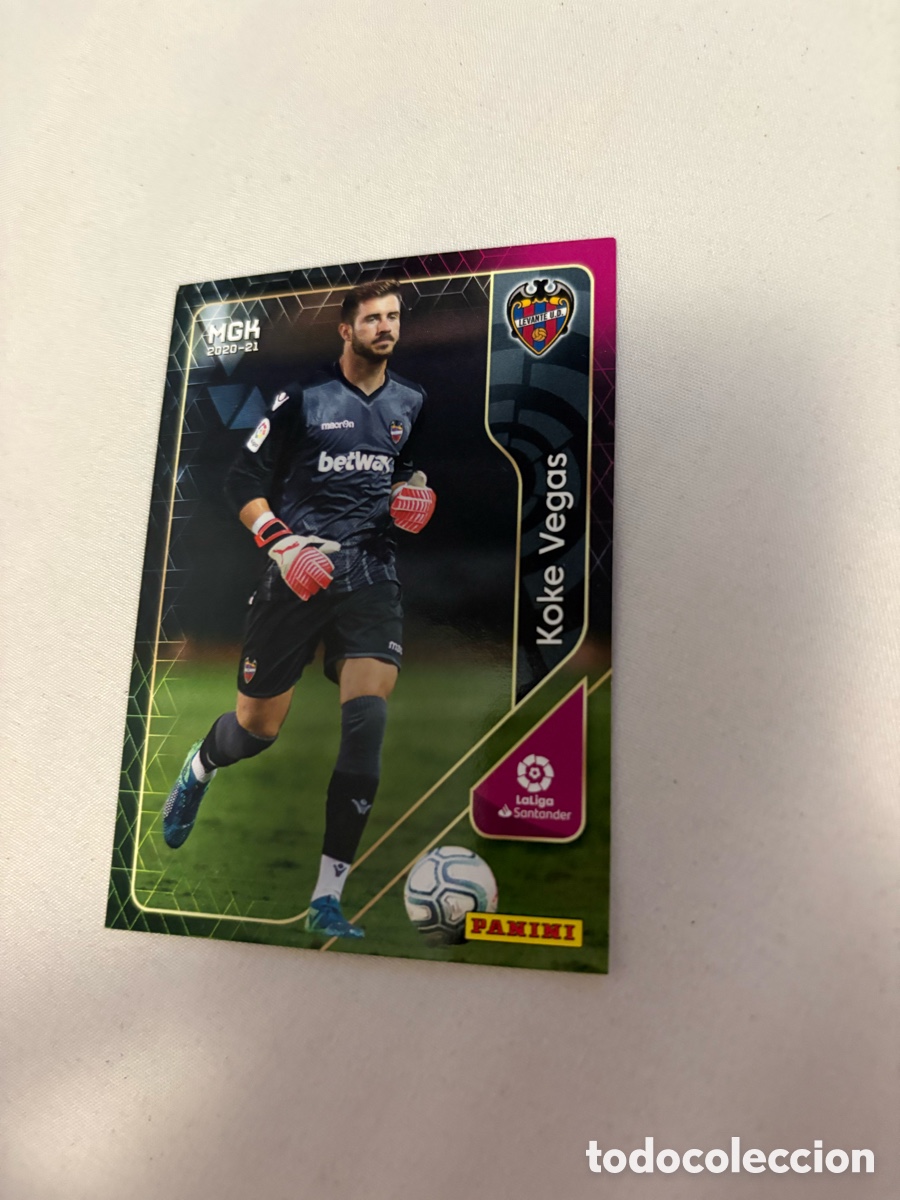 Cromos de Futebol: N&deg; 201 Koke Vegas - Levante - MEGACRACKS 2020 2021 - MGK 20 21 - PANINI