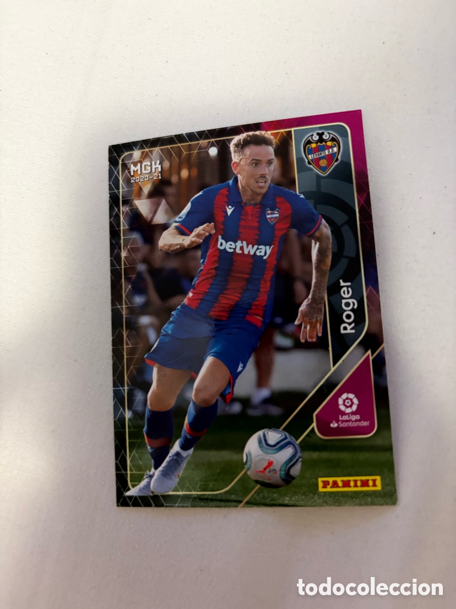 Football Stickers: MEGACRACKS 2020 2021 20 21 PANINI ROGER N&ordm; 216 LEVANTE CARD ALBUM LIGA MEGA CRACKS MGK