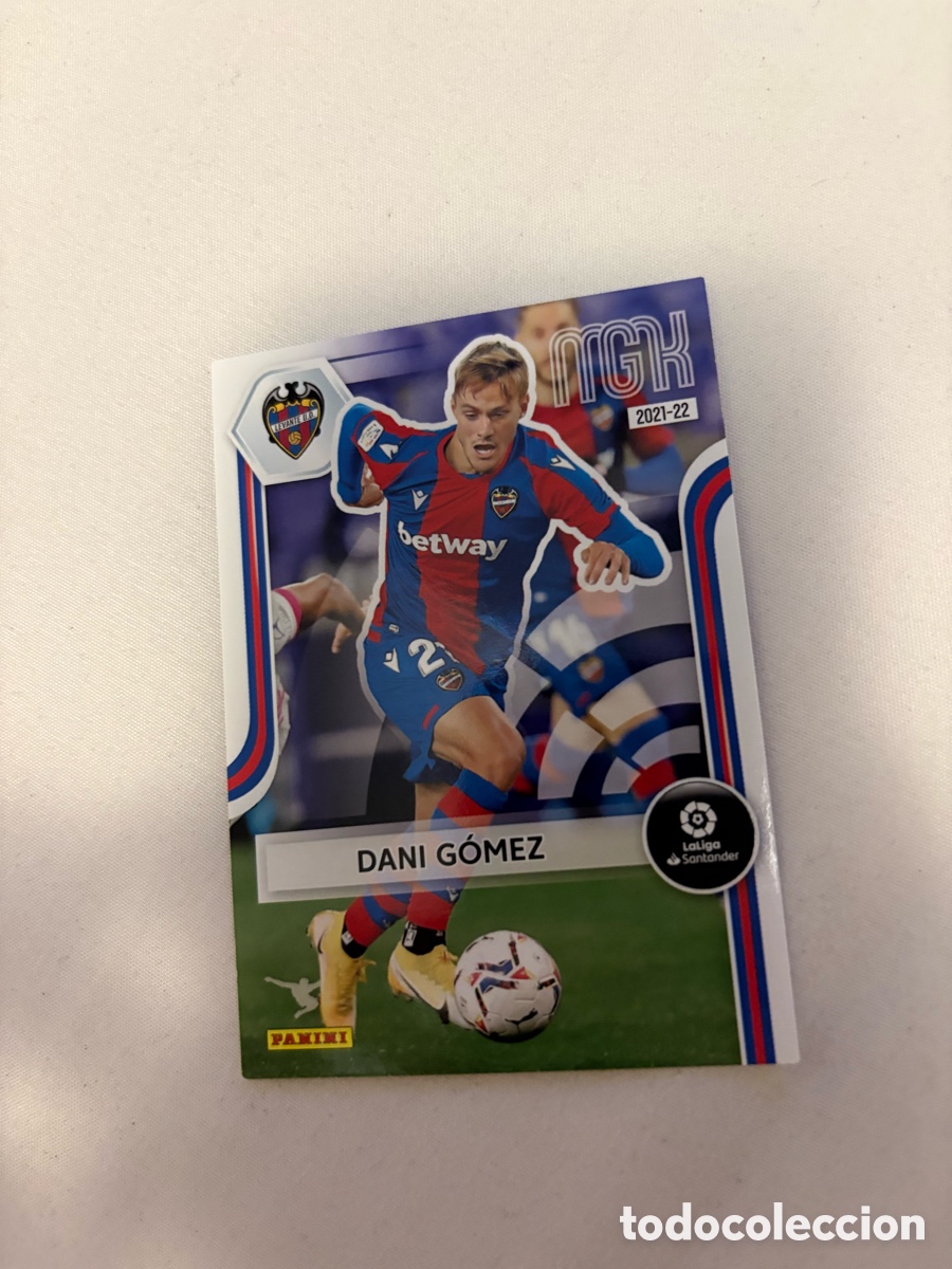 Cromos de f&uacute;tbol: MGK PANINI Megacracks Liga 21 22 2021 2022 - 216 Dani G&oacute;mez