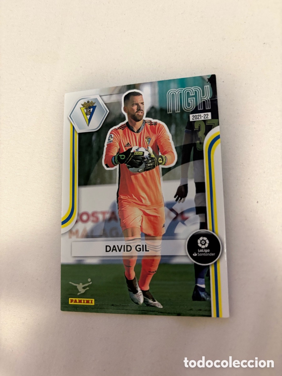 Cromos de f&uacute;tbol: DAVID GIL CADIZ CF 2021 2022 MEGACRACKS 21 22 MGK PANINI