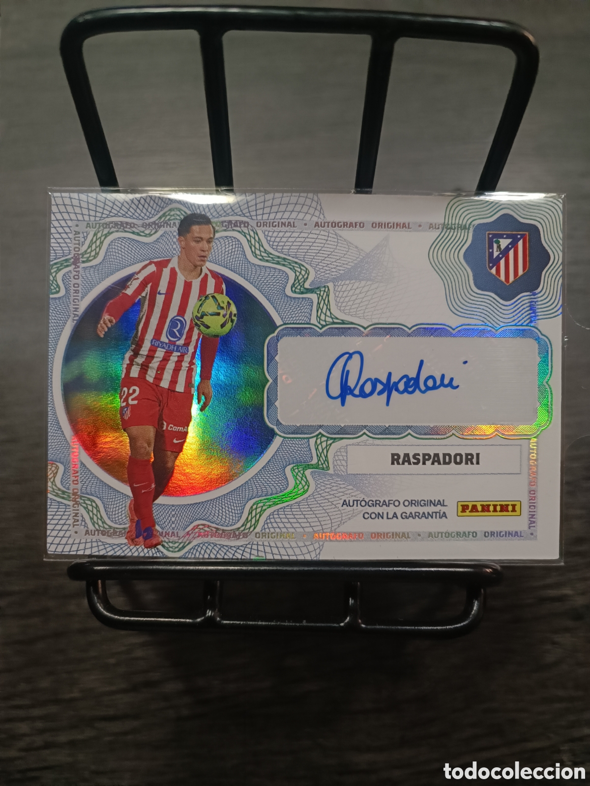 Cromos de f&uacute;tbol: Auto Raspadori Limitada 200 unidades