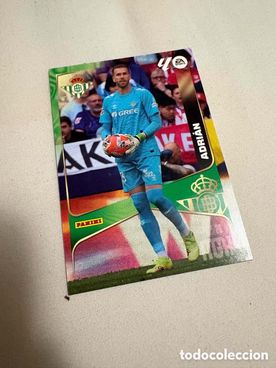 Cartes &agrave; collectionner de Football: MEGACRACKS ADRIAN 93 BETIS LIGA 25 26 2025 2026 MGK PANINI