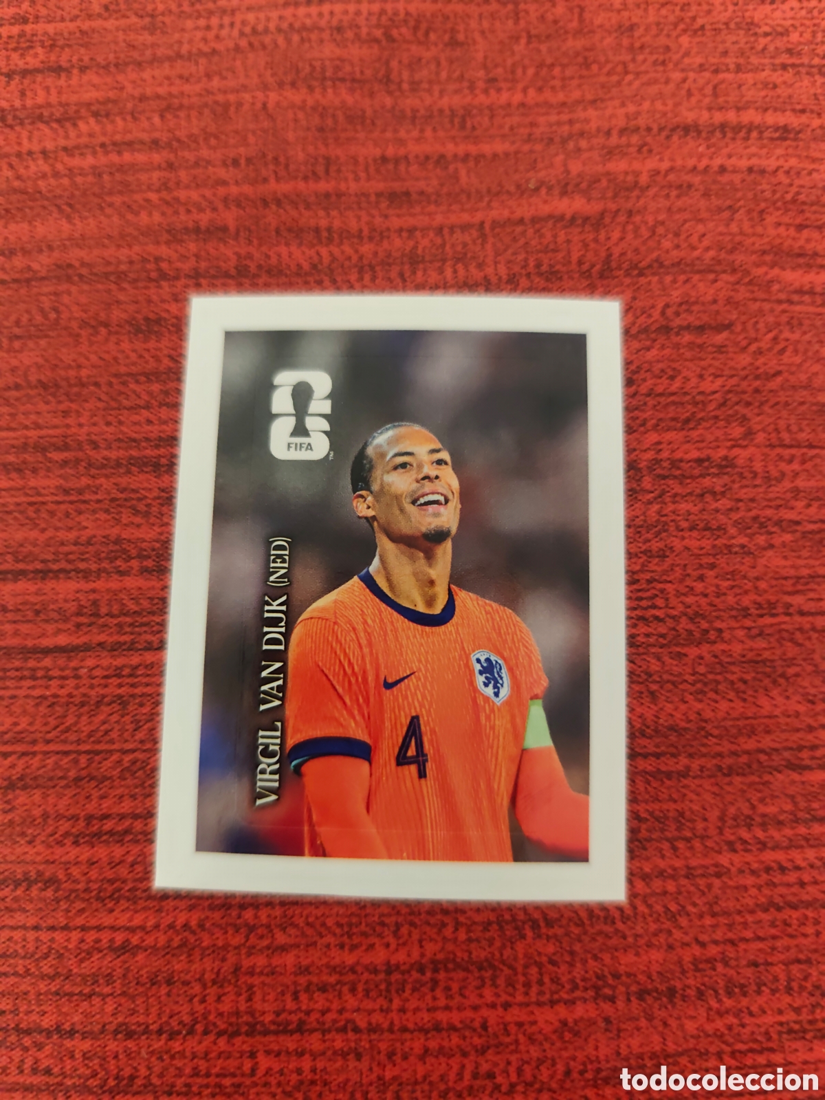Cromos de f&uacute;tbol: COCA COLA CC6 VAN DIJK (NED) MUNDIAL 2026 #