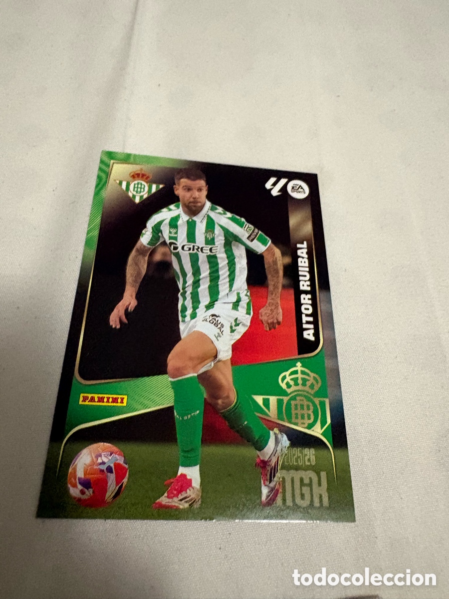 Cromos de f&uacute;tbol: Aitor Ruibal 94 Betis Megacracks 2025/26 MGK 25-26