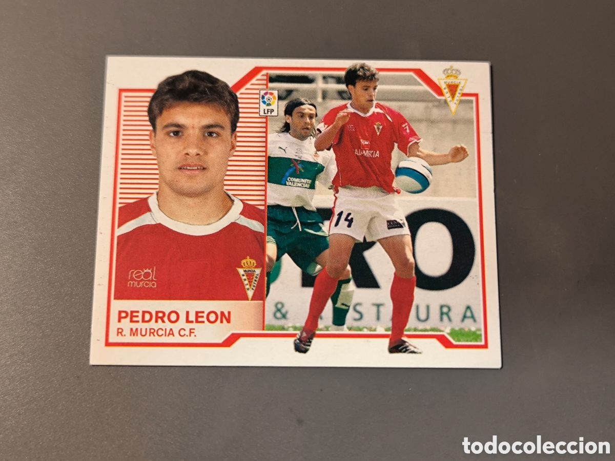 Cromos de f&uacute;tbol: PEDRO LEON Murcia CF Liga Este 07 08