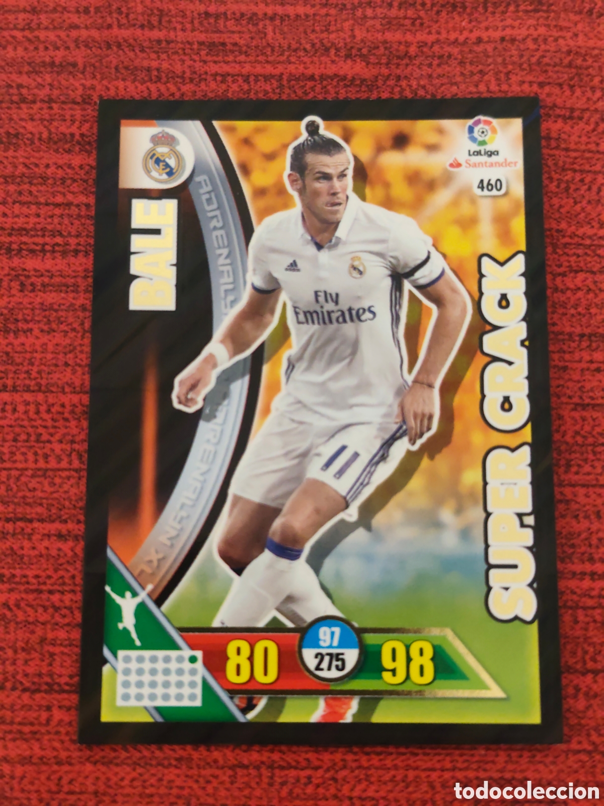 Cromos de f&uacute;tbol: SUPER CRACK 460 BALE REAL MADRID ADRENALYN XL LIGA 2016 2017